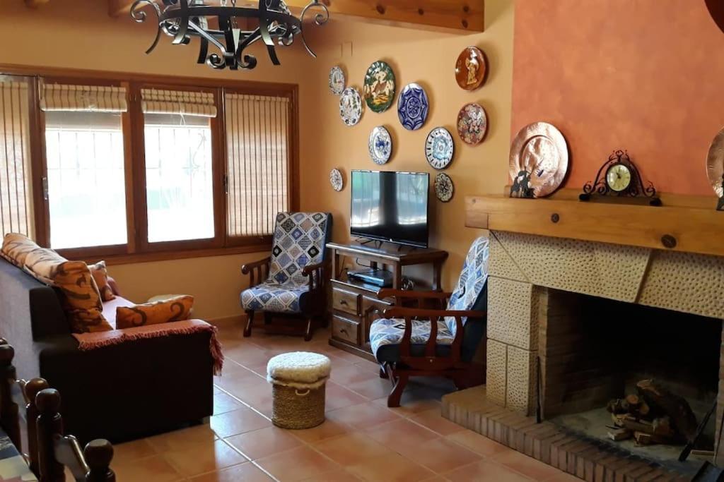 Casa Rural La Teja - Lagunas De Ruidera Ossa de Montiel Buitenkant foto